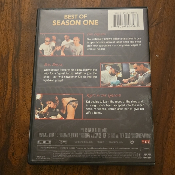 TLC Miami Ink DVD - Picture 2 of 2